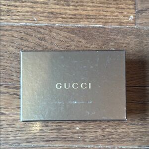 Gucci Metallic Gold Gift Box